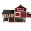 YES4PETS Red Large Chicken Coop Rabbit Hutch Guinea Pig Cat Cage Ferret House