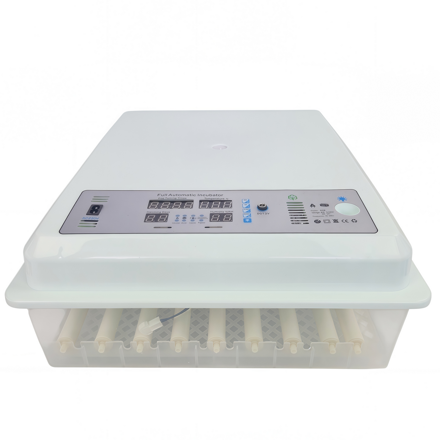 YES4PETS Automatic Digital 64 Egg Incubator Humidifier Egg Hatching Temperature Control