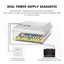 YES4PETS Automatic Digital LED 176 Egg Incubator Humidifier Egg Hatching Temperature Control
