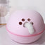 YES4PETS Large Cave Cat Soft Cushion Igloo Kitten Cat Bed Mat House Dog Puppy Pink
