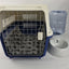 YES4PETS XL Dog Puppy Cat Crate Pet Carrier Cage W Mat & Water Dispenser 72x53x53cm