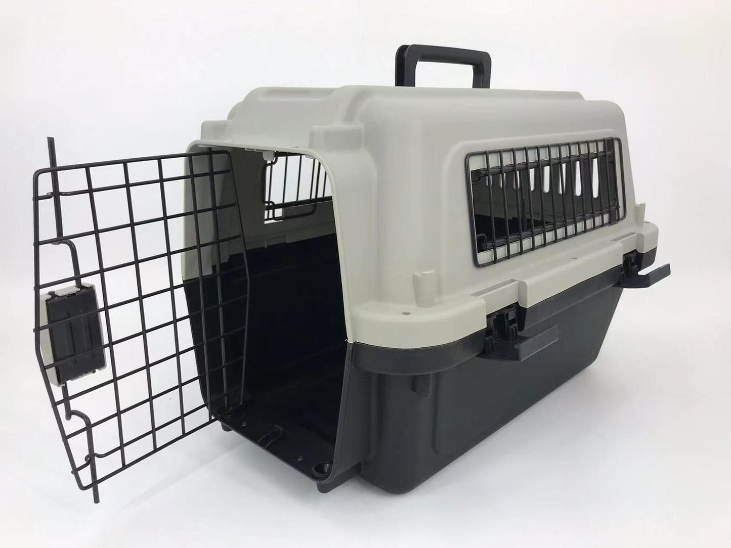 YES4PETS Medium Portable Pet Dog Cat Carrier Travel Bag Cage House Safety Lockable Kennel