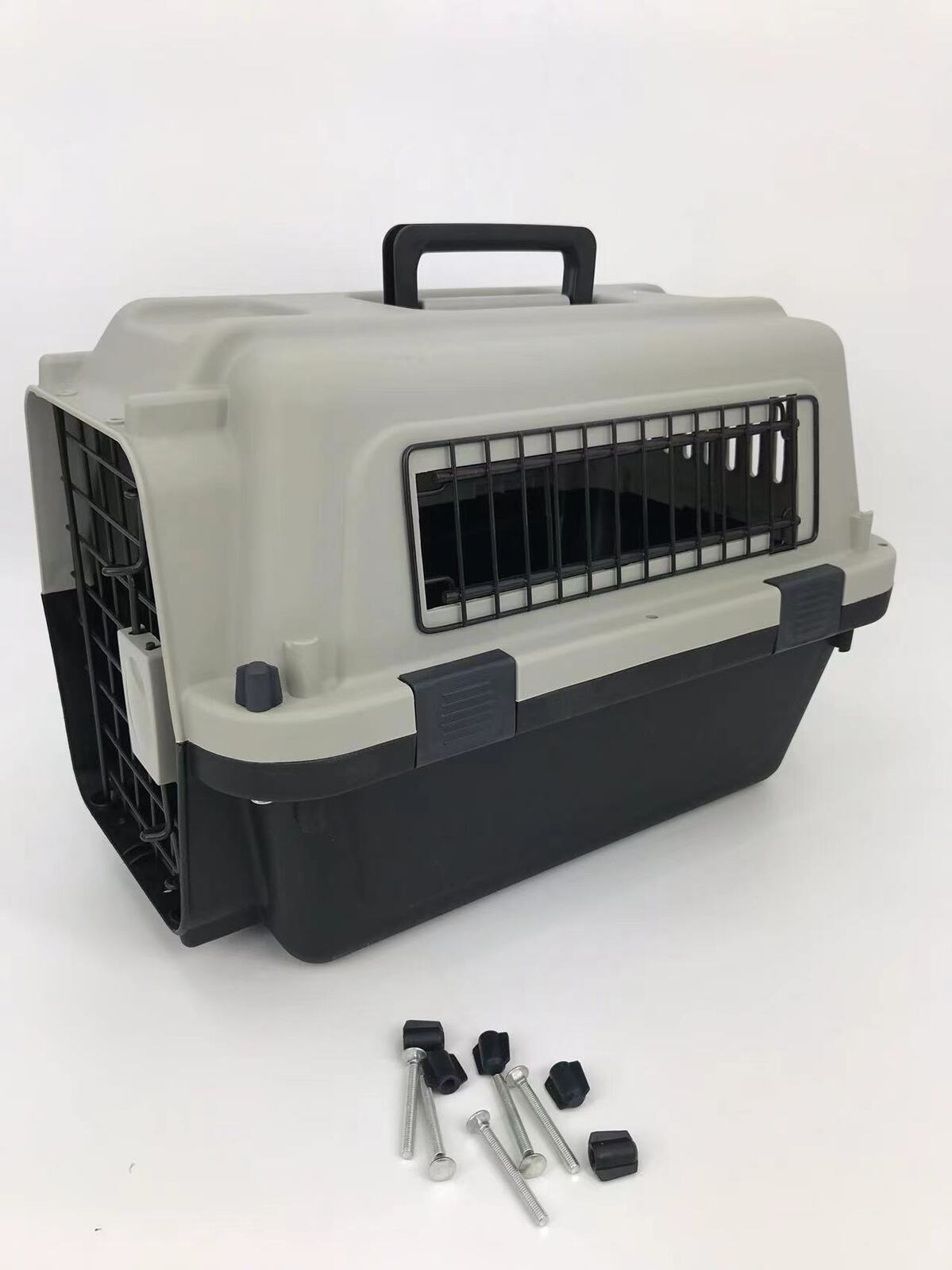 YES4PETS Medium Portable Pet Dog Cat Carrier Travel Bag Cage House Safety Lockable Kennel