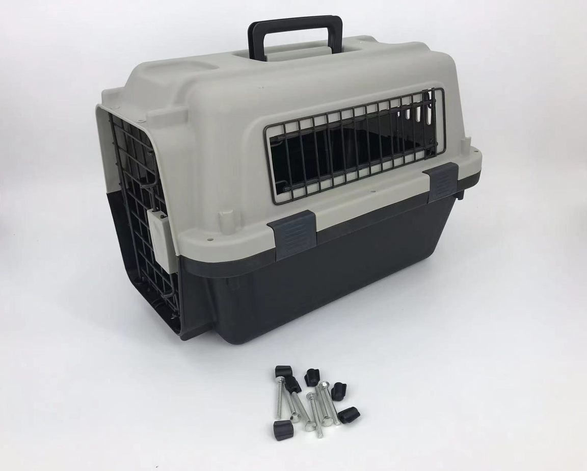 YES4PETS Medium Portable Pet Dog Cat Carrier Travel Bag Cage House Safety Lockable Kennel