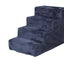 YES4PETS 4 Steps Plush Pet Dog Cat Puppy Stairs Washable Cover Ramp Ladder