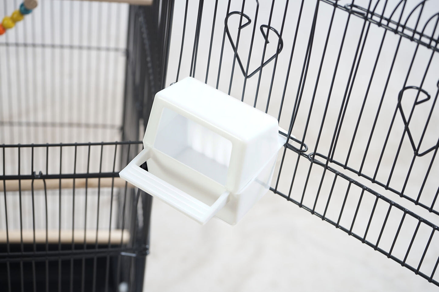 YES4PETS 158cm Large Bird Cage Pet Parrot Aviary Budgie Perch Rolling Stand Castor Wheel