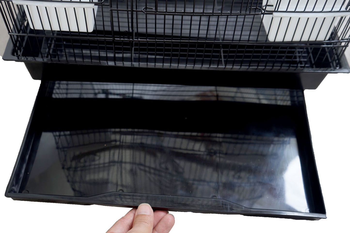 YES4PETS 158cm Large Bird Cage Pet Parrot Aviary Budgie Perch Rolling Stand Castor Wheel