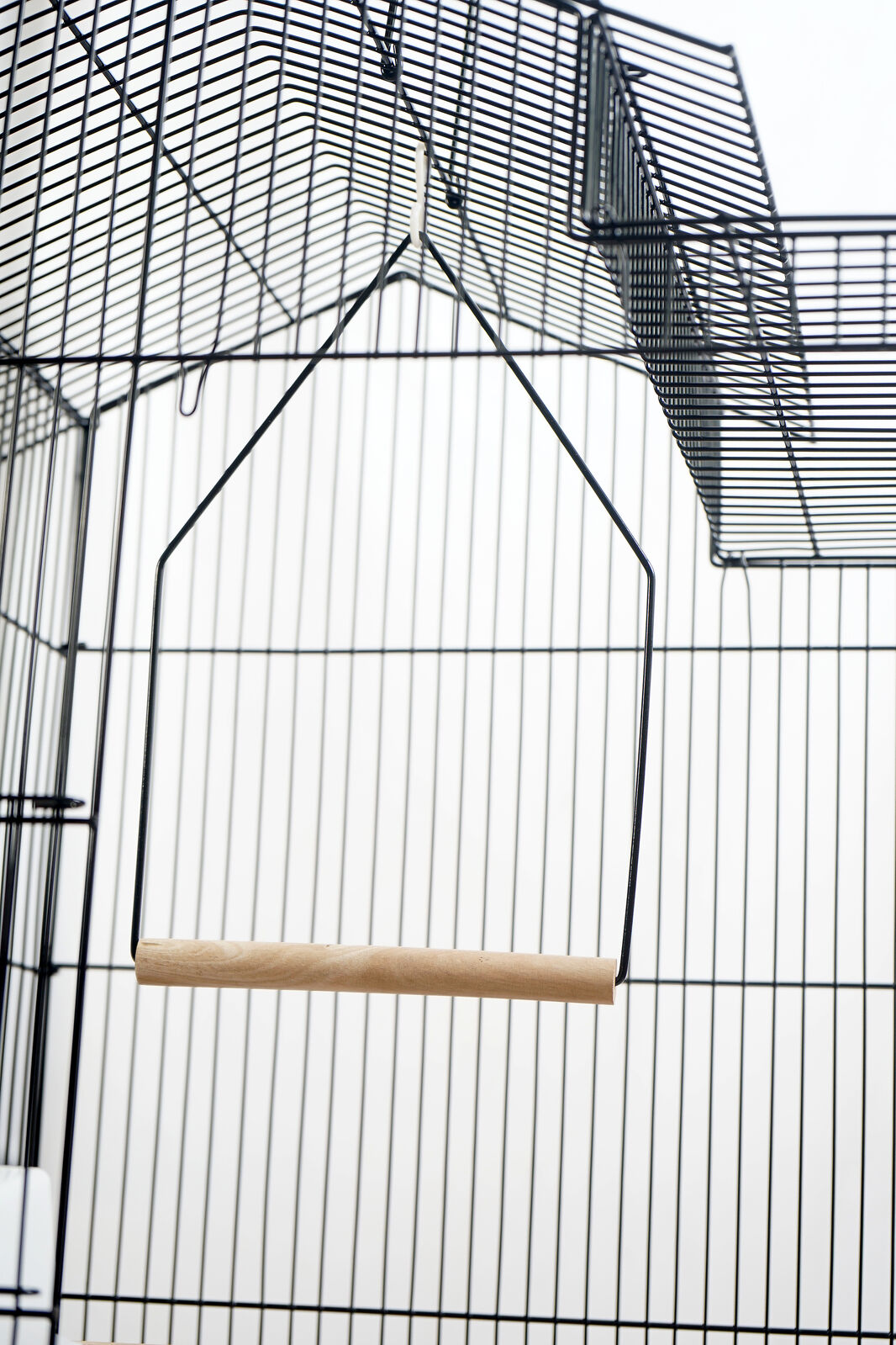 YES4PETS 158cm Large Bird Cage Pet Parrot Aviary Budgie Perch Rolling Stand Castor Wheel