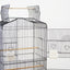 YES4PETS 153cm Large Bird Cage Pet Parrot Aviary Budgie Perch Rolling Stand Castor Wheel