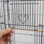 YES4PETS 153cm Large Bird Cage Pet Parrot Aviary Budgie Perch Rolling Stand Castor Wheel