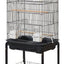 YES4PETS 153cm Large Bird Cage Pet Parrot Aviary Budgie Perch Rolling Stand Castor Wheel