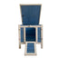 YES4PETS Blue & White Small Chicken Coop Rabbit Hutch Ferret Cage Guinea Pig Dog Cat Nesting Box