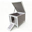 YES4PETS Small Chicken Coop Rabbit Hutch Ferret Cage Guinea Pig Dog Cat Nesting Box