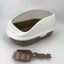 YES4PETS Large Deep Cat Toilet Litter Box Tray High Wall with Scoop 5 Color