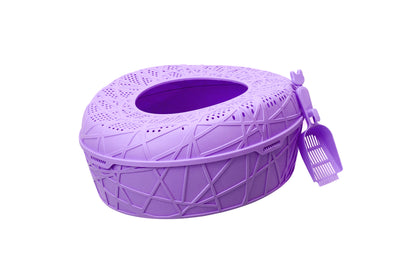 YES4PETS XL Portable Cat Toilet Litter Box Tray House with Scoop