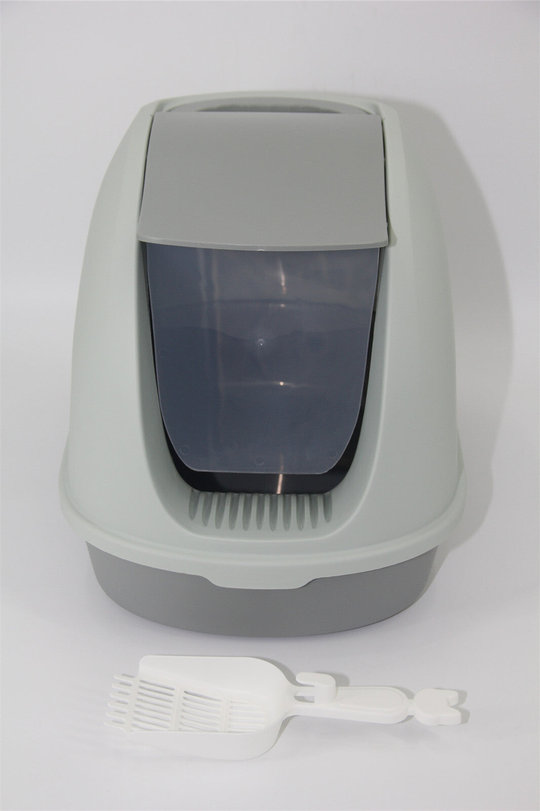 YES4PETS Portable Hooded Cat Toilet Litter Box Tray House with Handle and Scoop