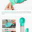 YES4PETS 4 in 1 Portable Pet Dog Puppy Cat Drinking Mug Water Feeder Bottle Valve Travel Bottle Blue