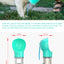 YES4PETS 4 in 1 Portable Pet Dog Puppy Cat Drinking Mug Water Feeder Bottle Valve Travel Bottle Blue