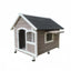 YES4PETS L Timber Pet Dog Kennel House Puppy Wooden Timber Cabin