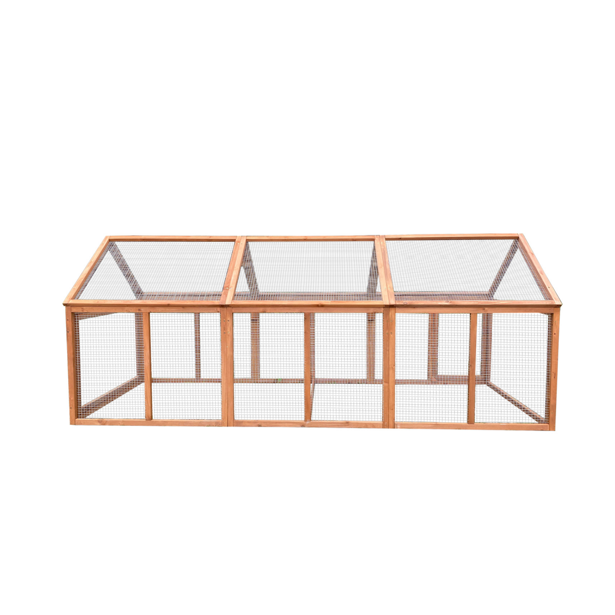 YES4PETS 250 CM Large Chicken Coop Run Guinea Pig Cage Villa Extension Rabbit Hutch House Pen