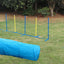 YES4PETS Portable Dog Puppy Training Practice Weave Poles Agility Post Exercise Tunnel Jump Tyre Set