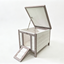 YES4PETS White Small Chicken Coop Rabbit Hutch Ferret Cage Guinea Pig Dog Cat Nesting Box