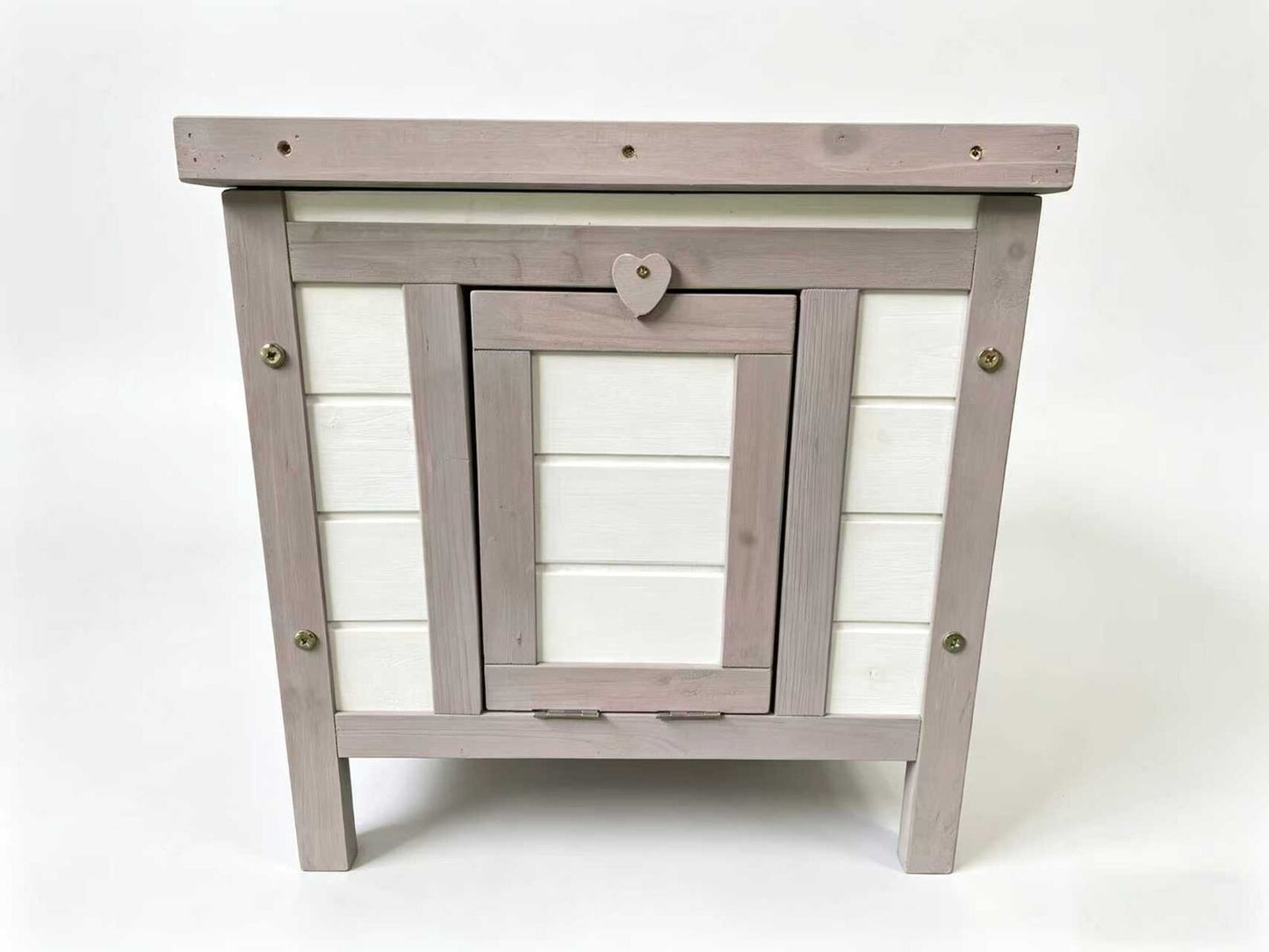 YES4PETS White Small Chicken Coop Rabbit Hutch Ferret Cage Guinea Pig Dog Cat Nesting Box