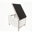 YES4PETS White Small Chicken Coop Rabbit Hutch Ferret Cage Guinea Pig Dog Cat Nesting Box