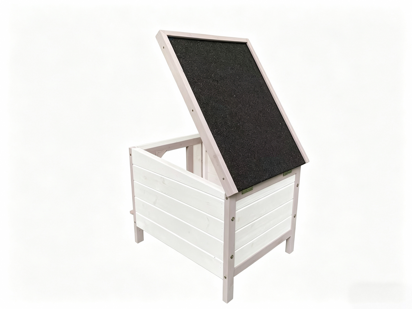 YES4PETS White Small Chicken Coop Rabbit Hutch Ferret Cage Guinea Pig Dog Cat Nesting Box