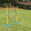 YES4PETS Portable Adjustable Dog Puppy Training Practice Jump Tyre Agility Post