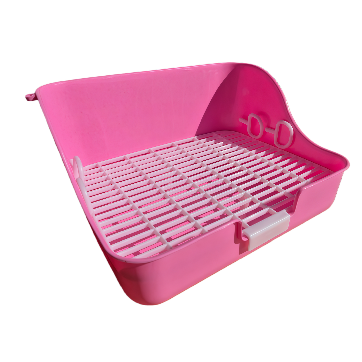 YES4PETS Small Rabbit Guinea Pig Potty Training Tray Pet Puppy Toilet Trays Loo Pad Mat