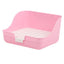 YES4PETS Small Rabbit Guinea Pig Potty Training Tray Pet Puppy Toilet Trays Loo Pad Mat