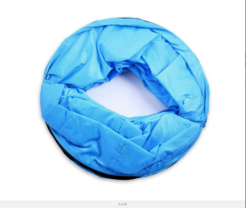 YES4PETS Portable Pet Dog Agility Training Exercise Cat Tunnel Chute 3M