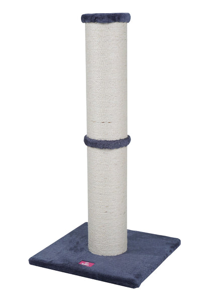 YES4PETS 81.5 cm Cat Scratcher Kitten Tree Gym Single 14 cm Scratching Post - Grey