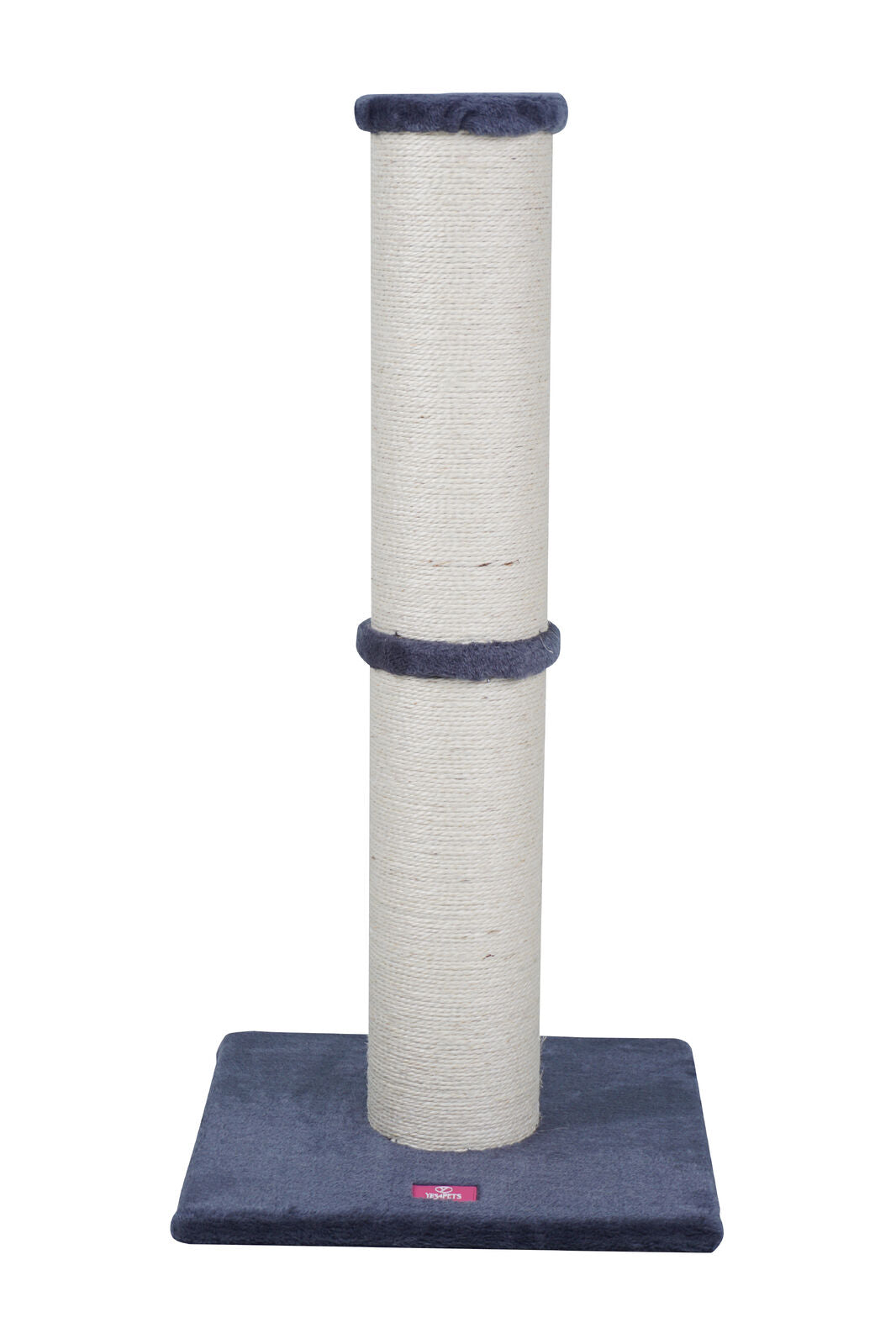 YES4PETS 81.5 cm Cat Scratcher Kitten Tree Gym Single 14 cm Scratching Post - Grey