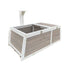 YES4PETS Tortoise Large House Turtle Habitat Enclosure Wooden Small Animal Hutch Indoor Outdoor