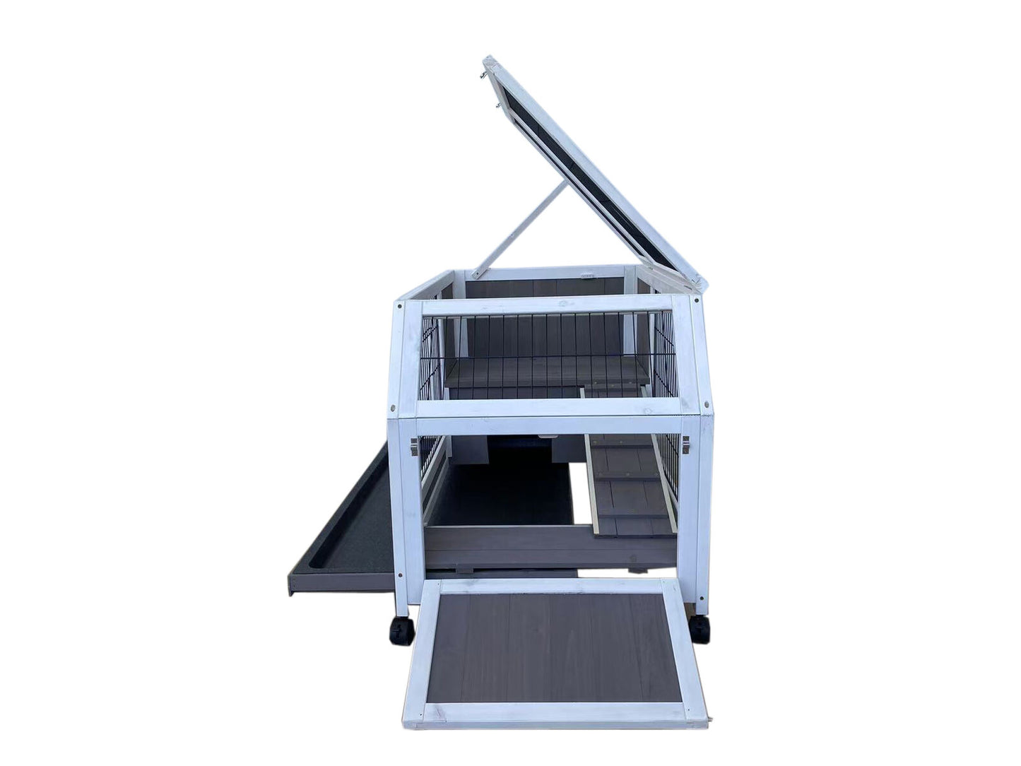 YES4PETS Rabbit Hutch Cat Ferret House Cage Guinea Pig Ferret Cage