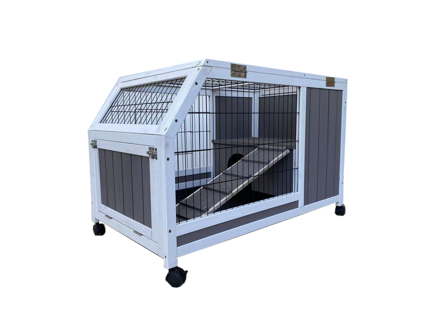 YES4PETS Rabbit Hutch Cat Ferret House Cage Guinea Pig Ferret Cage