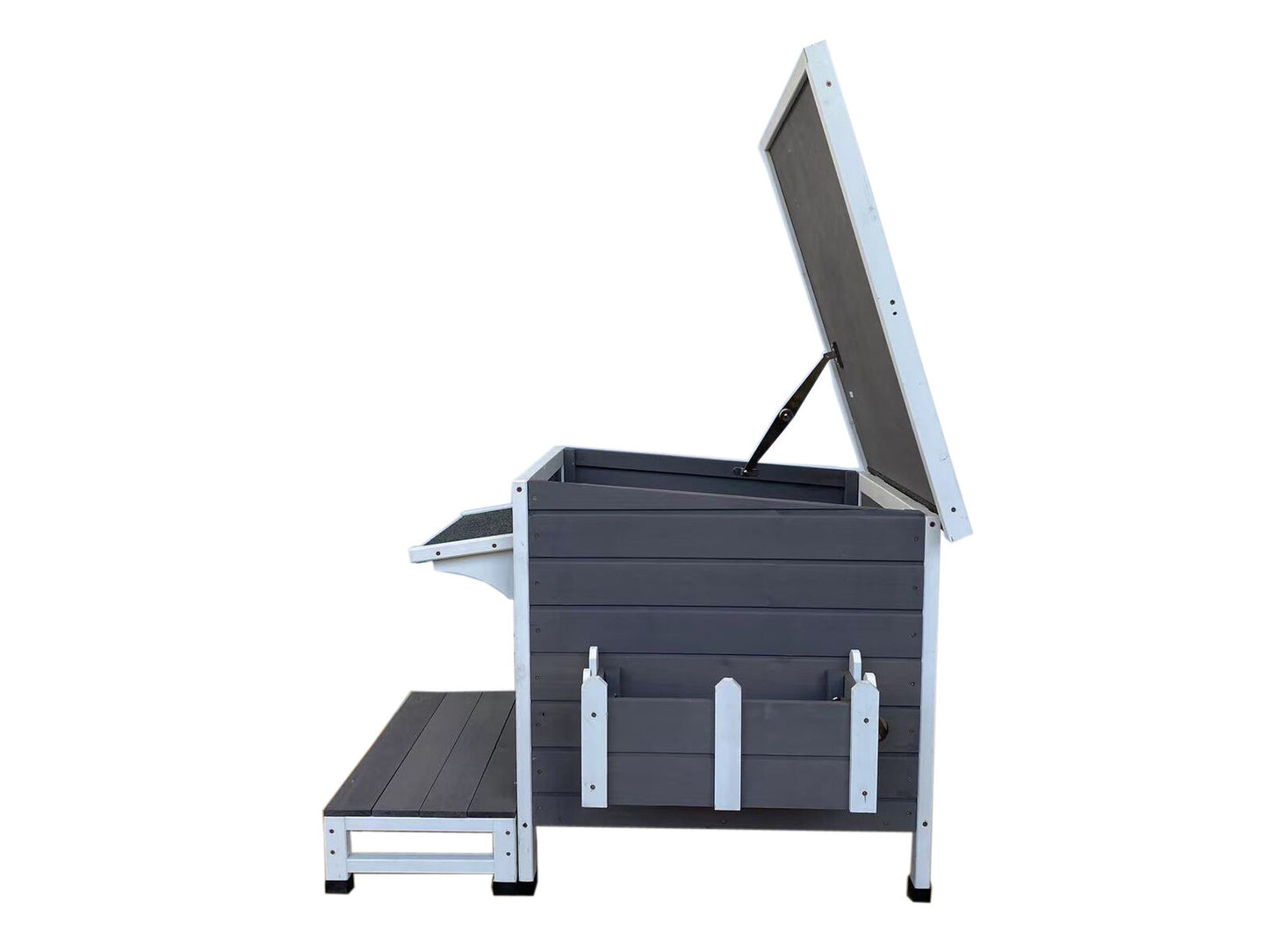 YES4PETS Cat Shelter Condo with Escape Door Rabbit Kitty Dog House Cave
