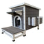YES4PETS Cat Shelter Condo with Escape Door Rabbit Kitty Dog House Cave