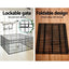 YES4PETS 24' Dog Pet Playpen Exercise Puppy Enclosure Fence