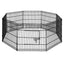 YES4PETS 24' Dog Pet Playpen Exercise Puppy Enclosure Fence