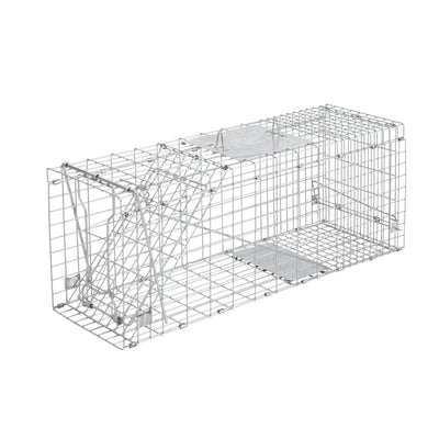 YES4PETS XL Animal Trap Humane Possum Cage Live Animal Safe Catch Rabbit Cat Hare 94x34x37cm