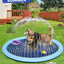 YES4PETS 100cm Pet Sprinkler Water Splash Pad Dog/Cat Cooling Pond/Outdoor Toy