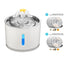 YES4PETS 2.4L Automatic Electric Pet Water Fountain Dog Cat Water Feeder Bowl Dispenser 9x Filters