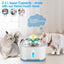 YES4PETS 2.5L Automatic Electric Pet Water Fountain Dog Cat Water Feeder Bowl Dispenser 17x Filters