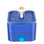 YES4PETS Automatic Electric Pet Water Fountain Dog Cat Water Feeder Bowl Dispenser W LED