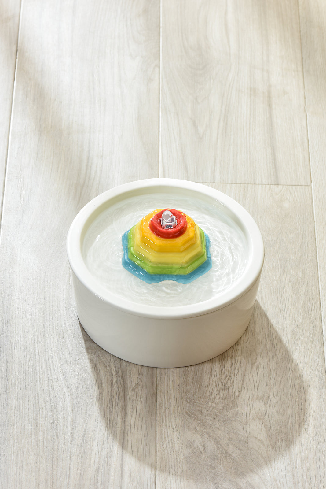 YES4PETS Ceramic Electric Pet Water Fountain Dog Cat Water Feeder Bowl Dispenser 17x Filters