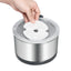 YES4PETS Automatic Electric Pet Water Fountain Dog Cat Stainless Steel Feeder Bowl Dispenser 9x Filters