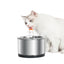 YES4PETS Automatic Electric Pet Water Fountain Dog Cat Stainless Steel Feeder Bowl Dispenser 9x Filters